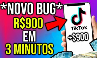 🤑Como Ganhar ATÉ R$900 Reais em 3 MINUTOS no TIKTOK [USANDO ESSE BUG] Como Ganhar Dinheiro no TikTok