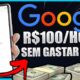 Como Ganhar R$100 Reais Por Dia com o Google de Graça +PROVA (Como Ganhar Dinheiro online)