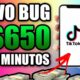 Como Ganhar R$650 Reais em 5 MINUTOS no TIKTOK [USANDO ESSE BUG] Como Ganhar Dinheiro no TikTok