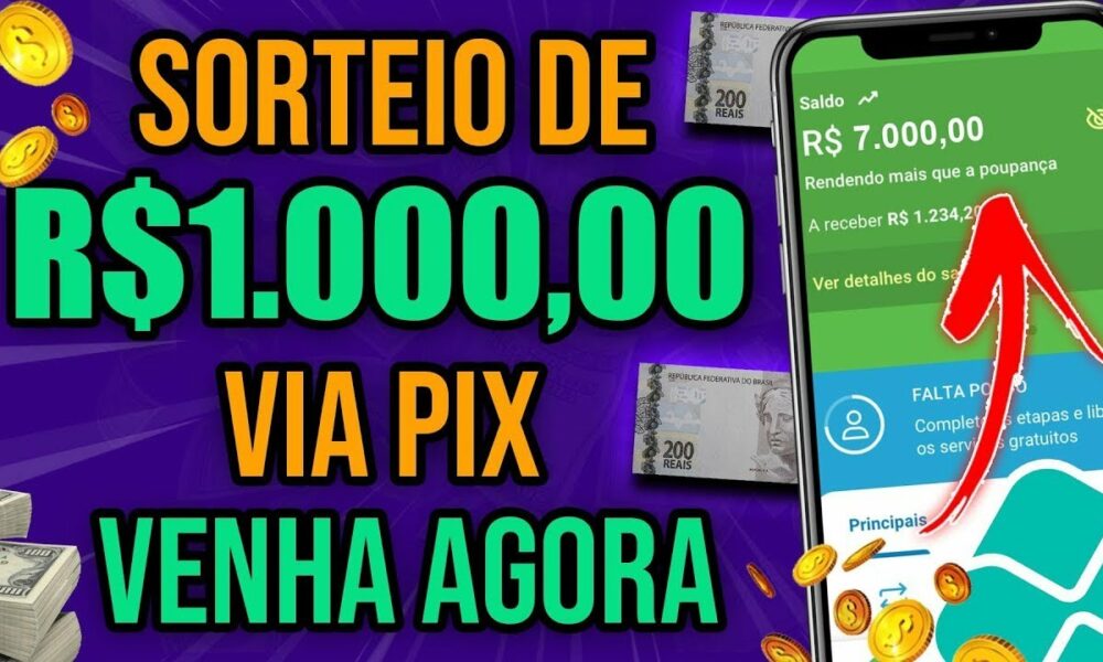 DOAÇÃO DE R$4.000 MIL REAIS PARA OS INSCRITOS - SORTEIO DE PIX - Como Ganhar Dinheiro na Internet