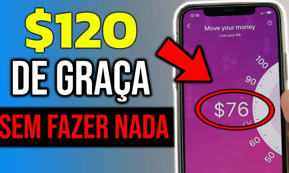 ESSE APLICATIVO VAI TE PAGAR $120 de GRAÇA IMEDIATAMENTE sem fazer nada - Ganhar Dinheiro no Paypal