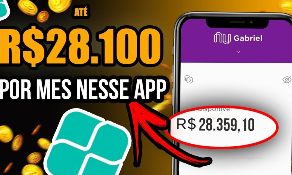 Esse App PAGA R$28.000/MES🤑 MELHOR APLICATIVO PARA GANHAR DINHEIRO/App que Ganha dinheiro de Verdade