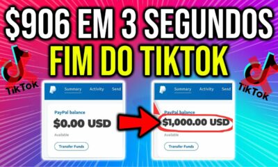 [FIM DO TIKTOK] NOVO APP PARA GANHAR DINHEIRO na INTERNET PAGA R$906,00 REAIS EM MENOS DE 3 SEGUNDOS