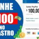 GANHE $100 NO CADASTRO E SAQUE NO PIX NA HORA🤑App para ganhar dinheiro/APP PAGANDO POR CADASTRO 2022