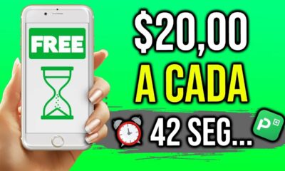 GANHE $20 em APENAS 42 SEGUNDOS de GRAÇA no PIX (NOVO APP PAGANDO) Como Ganhar Dinheiro