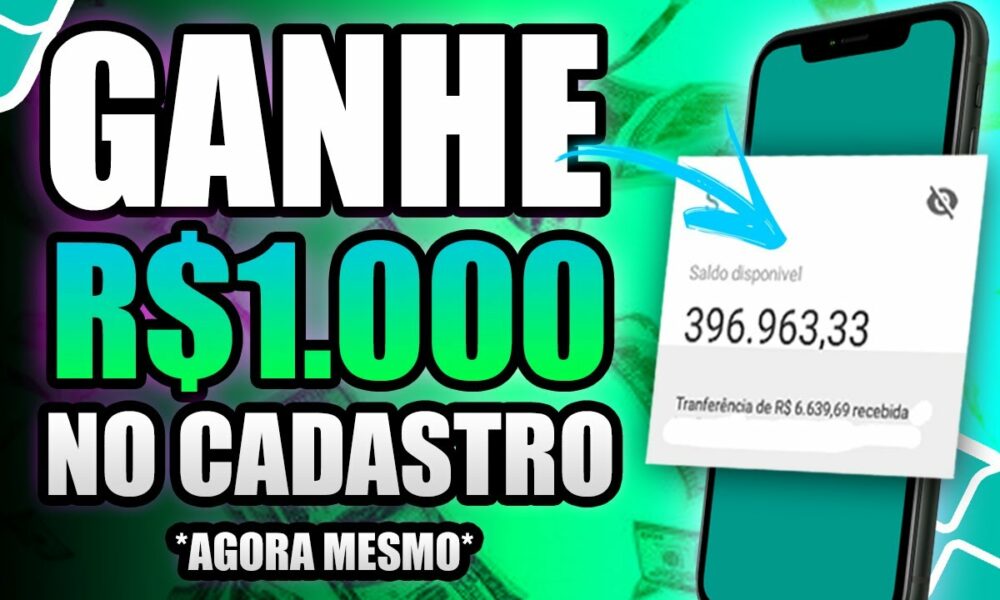 GANHE R$1.000 nesse APP PARA GANHAR DINHEIRO [aplicativo para ganhar dinheiro] como ganhar dinheiro