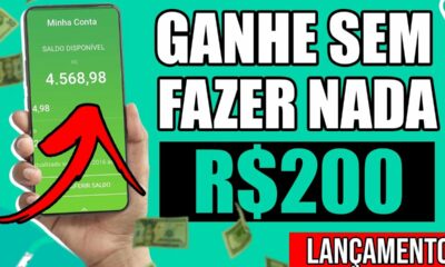 GANHE R$200,00 reais NA HORA SEM FAZER LITERALMENTE NADA!! (Como Ganhar Dinheiro na Internet)