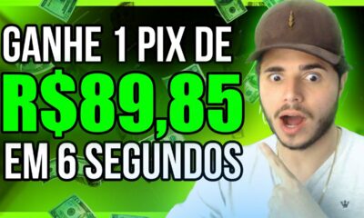 GANHE R$89,85 NO PIX em 6 SEGUNDOS | ROBÔ DA PLAY STORE DANDO PIX/ Como Ganhar Dinheiro na Internet