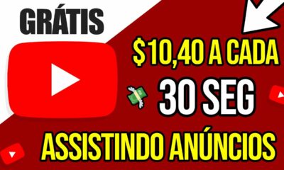 Ganhe $10,40 a cada 30 segundos ASSISTINDO ANÚNCIOS (Como ganhar dinheiro online)