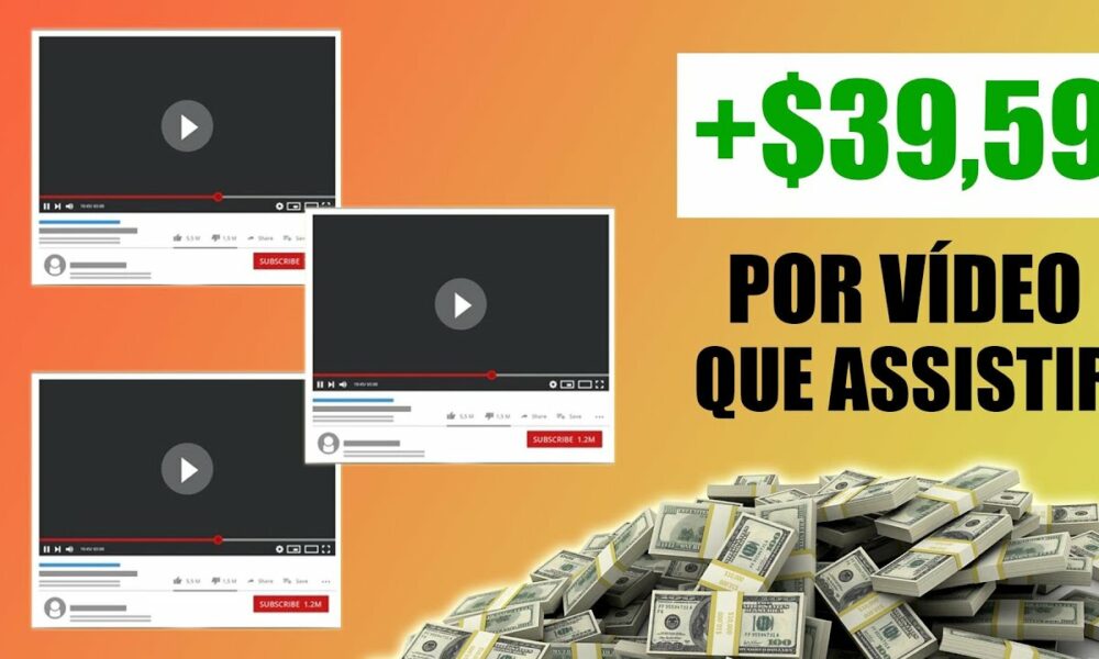 Ganhe $39,59 Para Cada Vídeo Assistido [30 Vídeos = $700] +PROVA DE PAGAMENTO/Ganhar Dinheiro Online