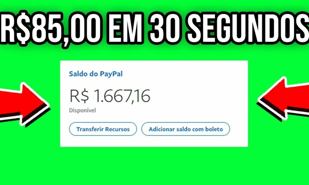 Ganhe $7,20 a cada 20 segundos NESSE SITE [Prova de Pagamento] Como ganhar dinheiro online