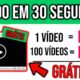 Ganhe R$100 REAIS a cada 30 segundos ASSISTINDO ANÚNCIOS (PROVADO) Como Ganhar Dinheiro na Internet