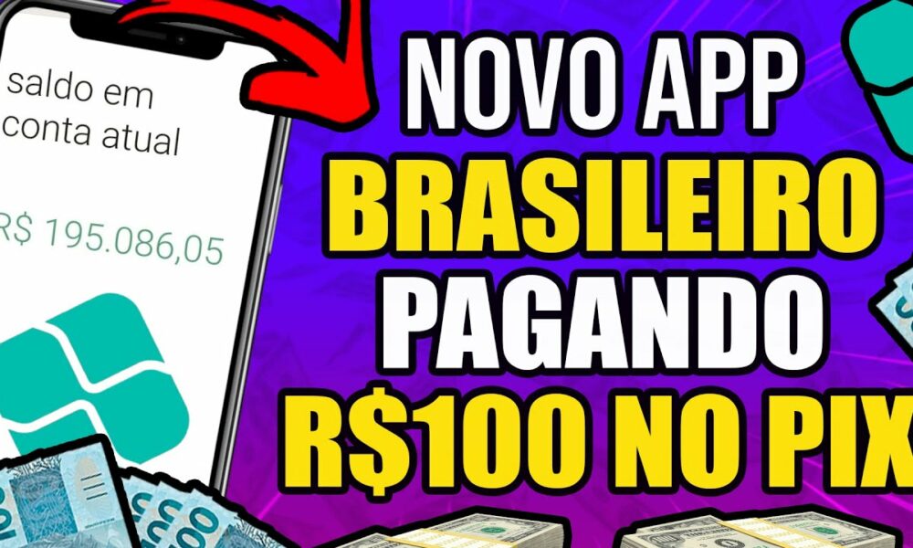 [LANÇOU😱] APP BRASILEIRO PAGANDO RÁPIDO NO PIX [Prova de Pagamento] Como Ganhar Dinheiro na Internet