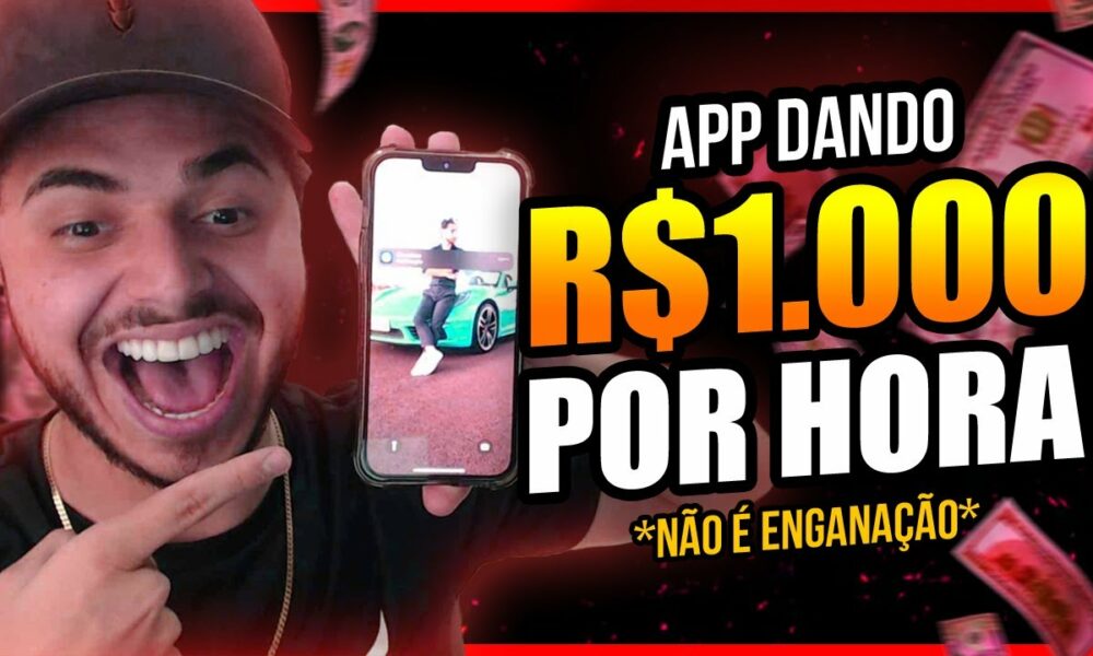 LANÇOU APP que GERA PIX de $1.000 por HORA/App para ganhar dinheiro/Como Ganhar Dinheiro na Internet