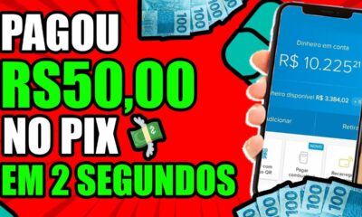 [LANÇOU]😱O MELHOR APP PARA GANHAR DINHEIRO NA INTERNET PAGANDO R$50,00 NO PIX [Prova de Pagamento]