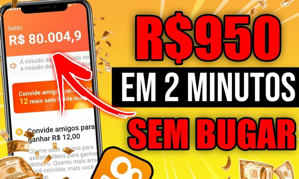 [MATOU O TIKTOK] Como Ganhar R$950 Reais em 2 MINUTOS no KWAI [SEM BUG] Como Ganhar Dinheiro no Kwai