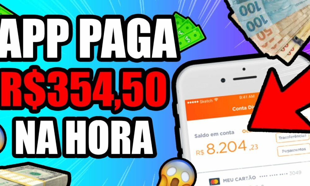 [NOVO] Aplicativo Paga R$354,50 no PIX (SEM CONVIDAR NINGUÉM✅) APP PARA GANHAR DINHEIRO NA INTERNET