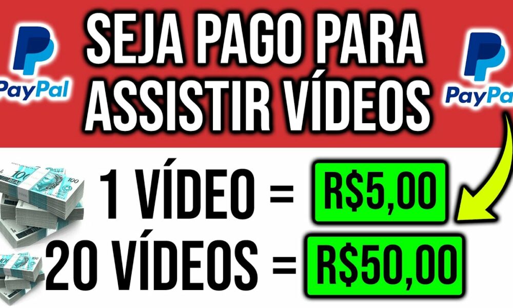 [NOVO] ESSE APLICATIVO PAGA R$250,00 PARA VOCÊ ASSISTIR VÍDEOS E CLICAR/ Ganhar Dinheiro no Paypal