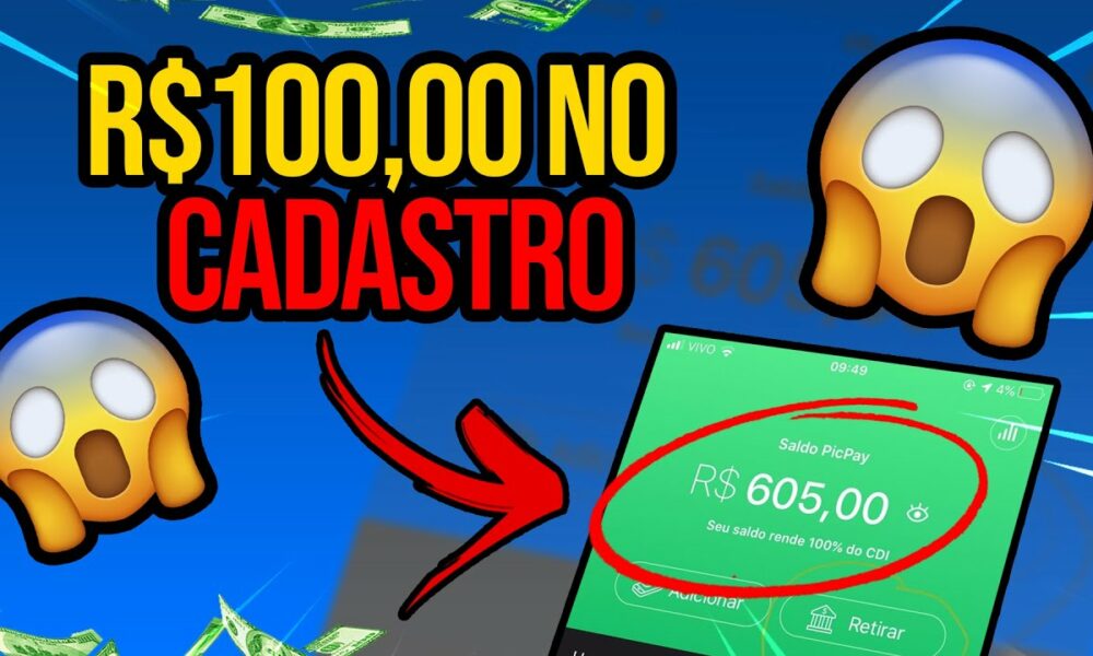 NOVO SITE PAGA R$100,00 REAIS de graça SÓ PARA SE CADASTRAR - Como Ganhar Dinheiro na Internet