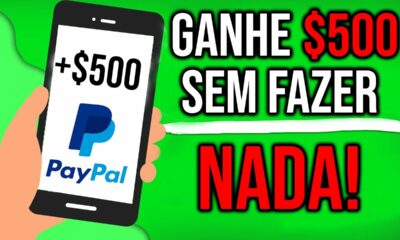 *SEM FAZER NADA* Ganhe $500 com esse Aplicativo de GRAÇA - Como Ganhar Dinheiro na Internet Rápido