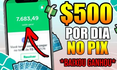 Saque $500 POR DIA NESSE APP +Ganhe $50 NO CADASTRO [BAIXOU GANHOU] Como Ganhar Dinheiro na Internet