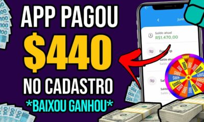 [URGENTE] APP PAGOU R$440 no CADASTRO VIA PIX (Baixou Ganhou) Como Ganhar Dinheiro na Internet