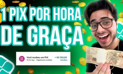 [URGENTE] Novo APP dando 1 PIX por HORA apenas para JOGAR - APP para GANHAR DINHEIRO de VERDADE