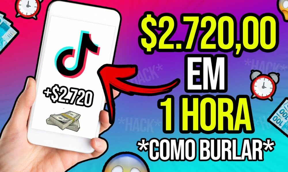 👉USE esse HACK NO TIKTOK e GANHE $2.720 em APENAS 1 HORA (PROVADO) Como Ganhar Dinheiro no TikTok