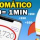 😱VAZOU MELHOR APP que PAGA $50 Reais em 1 MINUTO Automático (+PROVA) Ganhar Dinheiro na Internet