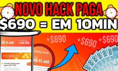 🤑VAZOU NOVO HACK DO KWAI QUE ESTÁ PAGANDO $690 EM 10 MINUTOS (provei) Como Ganhar Dinheiro no Kwai