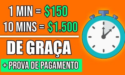 Vazaram um Site que está Pagando $150,00 a Cada 60 SEGUNDOS [DE GRAÇA] Como Ganhar Dinheiro Online