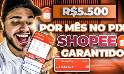 COMO SER AFILIADO da SHOPEE e Ganhar R$5.200 Por Mês, como ganhar dinheiro na shopee/Dinheiro Online