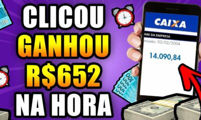 CORRE! ESSE APP PAGA ATÉ R$160,09 PARA CLICAR (50 CLIQUES = R$50) Como Ganhar Dinheiro na Internet