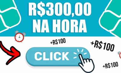 [CORRE] GANHE R$300,00 EM 5 SEGUNDOS DE GRAÇA - Como Ganhar Dinheiro na Internet