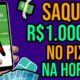 [CORRE] SAQUE R$1.000,00 REAIS NO PIX NA HORA SEM FAZER NADA (Como ganhar dinheiro online)