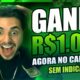 GANHE R$1.000 NO CADASTRO E SAQUE NA HORA -APP PAGANDO NO CADASTRO/ Como Ganhar Dinheiro na Internet