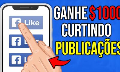 Ganhe $1.000 CURTINDO PUBLICAÇÕES NO FACEBOOK - Como Ganhar Dinheiro na Internet pelo Celular 2021