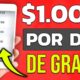 RECEBA $1,000 POR DIA Usando esse NOVO APP - (+prova de pagamento) Como Ganhar Dinheiro no Paypal