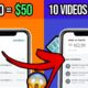 🤑SAQUE ATÉ $150 DÓLARES POR DIA ASSISTINDO VÍDEOS COM ESSE NOVO APP PARA GANHAR DINHEIRO na INTERNET