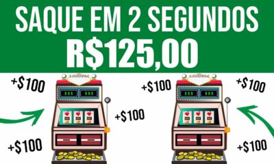 SAQUE EM 2 SEG ✅APP PARA GANHAR DINHEIRO QUE PAGA R$125 DE VERDADE/Como Ganhar Dinheiro na Internet