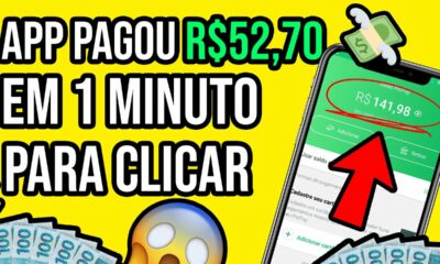 URGENTE 😱 APP PAGOU R$52,70 em 1 MIN NO PAYPAL PARA CLICAR NA TELA - Flip Fortune PROVA DE PAGAMENTO