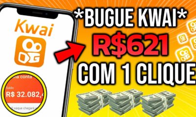 👉USE esse BUG DO KWAI e RECEBA $621 com APENAS 1 CLIQUE (COMPROVADO) Como Ganhar Dinheiro no Kwai