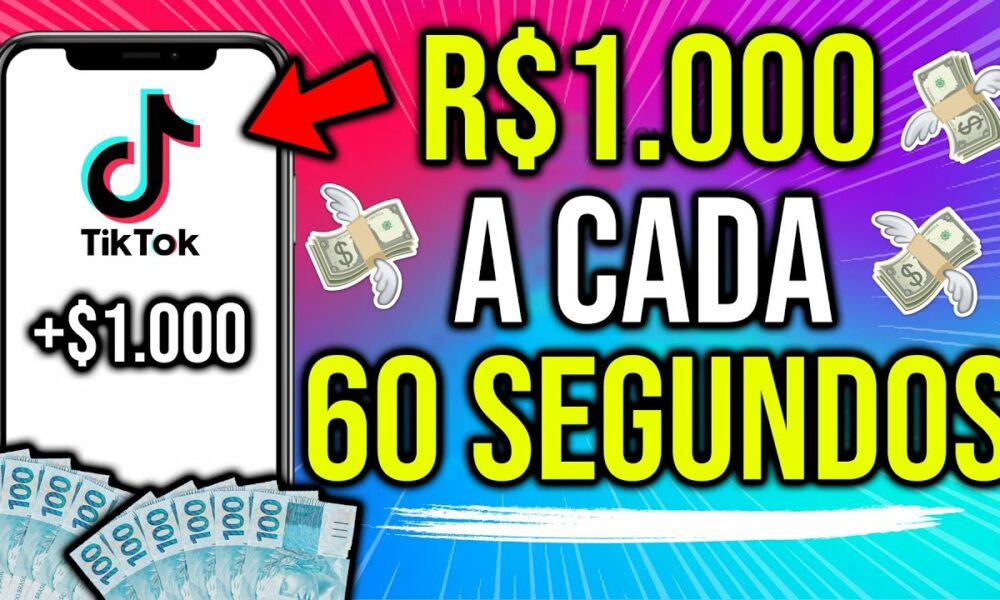 😨 [VAZOU] NOVO BUG DO TIKTOK FAZ VOCÊ GANHAR $1.000 EM 60 SEGUNDOS - Como Ganhar Dinheiro no TikTok