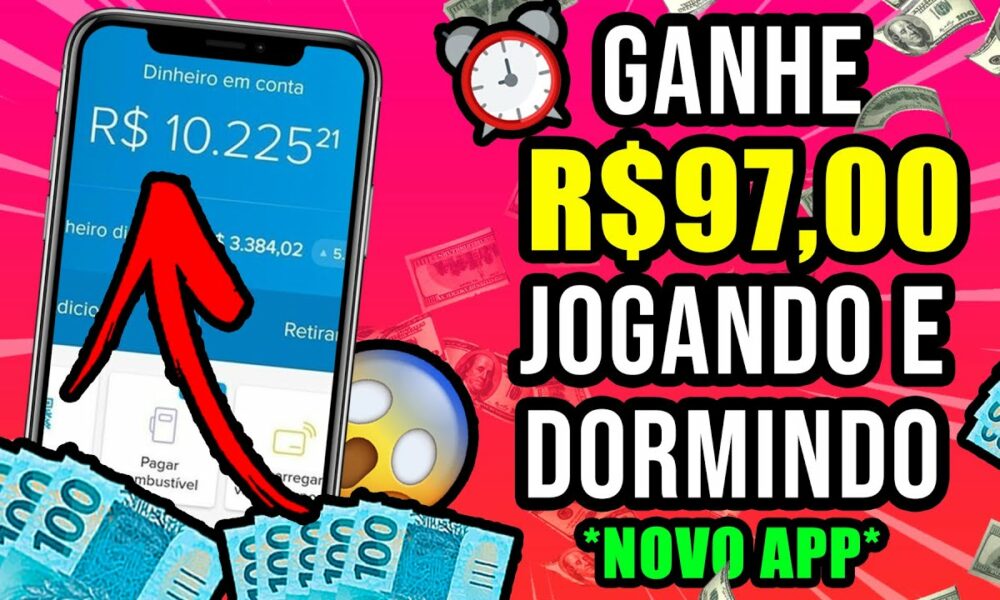 [VAZOU]😍APP PARA GANHAR DINHEIRO JOGANDO E DORMINDO [Prova de Pagamento] Ganhar Dinheiro na Internet