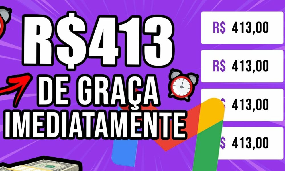 ABRA ESSE E-MAIL NO GOOGLE E GANHE $413 IMEDIATAMENTE de graça (PROVADO) Como ganhar dinheiro online