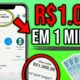 Como Ganhar R$1.500 Reais em 1 MINUTO no PIX - NOVO APP PAGANDO/ Como Ganhar Dinheiro na Internet