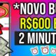 👉Como Ganhar R$600 Reais em 2 MINUTOS no TIKTOK [USANDO ESSE BUG] - 😱Como Ganhar Dinheiro no TikTok