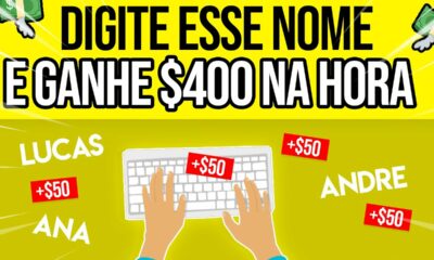 DIGITE ESSE NOME NO GOOGLE E GANHE $400 IMEDIATAMENTE de graça (PROVADO) Como ganhar dinheiro online