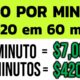 Ganhe $7,00+ Por Minuto em Dinheiro Grátis no Paypal ($420 em 60 min) Como Ganhar Dinheiro no Paypal