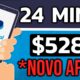 NOVO APLICATIVO PAGA $528 em 24 MINUTOS de GRAÇA SEM PARAR no PAYPAL- Como Ganhar Dinheiro no Paypal